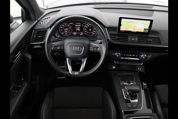 Audi Q5 2.0 TFSI quattro S Line | Stoelverwarming | Carplay | Half leder | Sportstoelen | Full LED | Navigatie | Achterbankverwarming | Park Assist | Virtual Cockpit