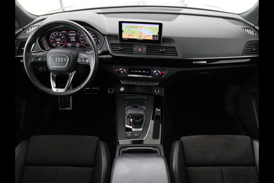 Audi Q5 2.0 TFSI quattro S Line | Stoelverwarming | Carplay | Half leder | Sportstoelen | Full LED | Navigatie | Achterbankverwarming | Park Assist | Virtual Cockpit