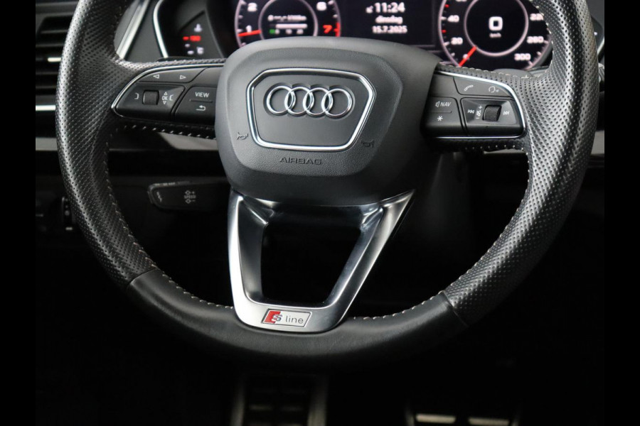 Audi Q5 2.0 TFSI quattro S Line | Stoelverwarming | Carplay | Half leder | Sportstoelen | Full LED | Navigatie | Achterbankverwarming | Park Assist | Virtual Cockpit