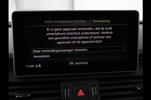 Audi Q5 2.0 TFSI quattro S Line | Stoelverwarming | Carplay | Half leder | Sportstoelen | Full LED | Navigatie | Achterbankverwarming | Park Assist | Virtual Cockpit