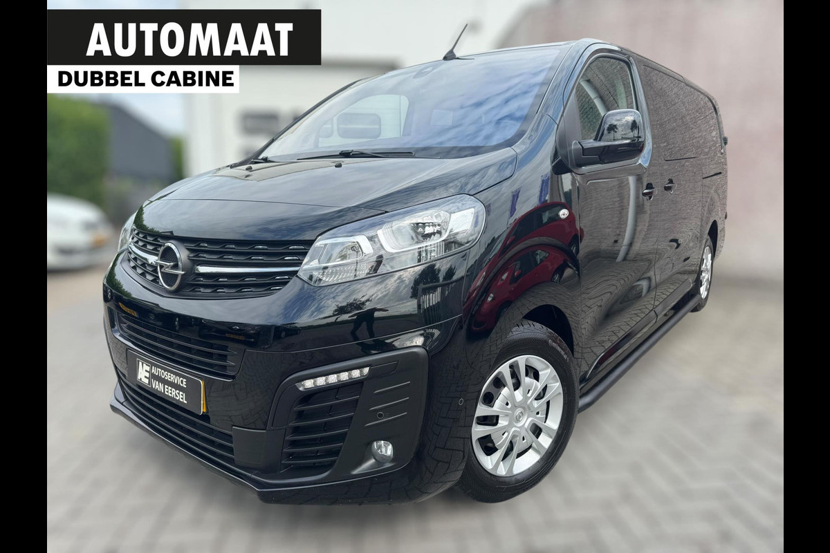 Opel Vivaro 2.0 CDTI L3H1 DC Innovation 130KW DUBBEL CAB / TREKHAAK AFN. / CAMERA / DUBBELE SCHUIFD / WARNINGSPOTS / PDC / CARPLAY Opel Vivaro 2.0 CDTI L3H1 DC Innovation 130KW DUBBEL CAB / TREKHAAK AFN. / CAMERA / DUBBELE SCHUIFD / WARNINGSPOTS / PDC / CARPLAY