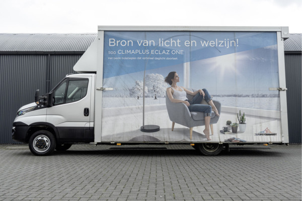 Iveco Daily 50C18 | Glasresteel | Automaat | 180 PK | Camera | Navigatie | Cruise | Airco | Tachograaf | Euro 6
