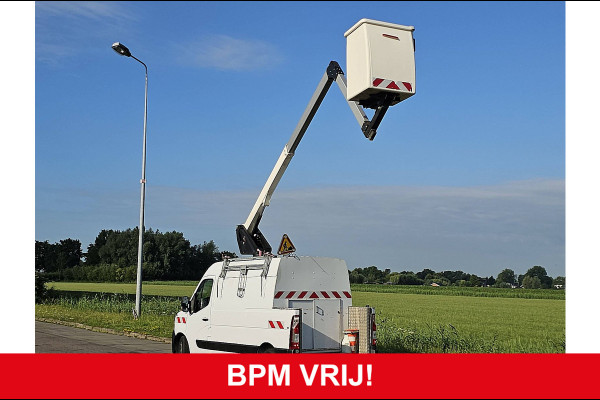 Renault Master 2.3 L2H2 Hoogwerker 10.5M- 12Meter-Werkhoogte Nacelle Airco Nieuw-Model Euro6!