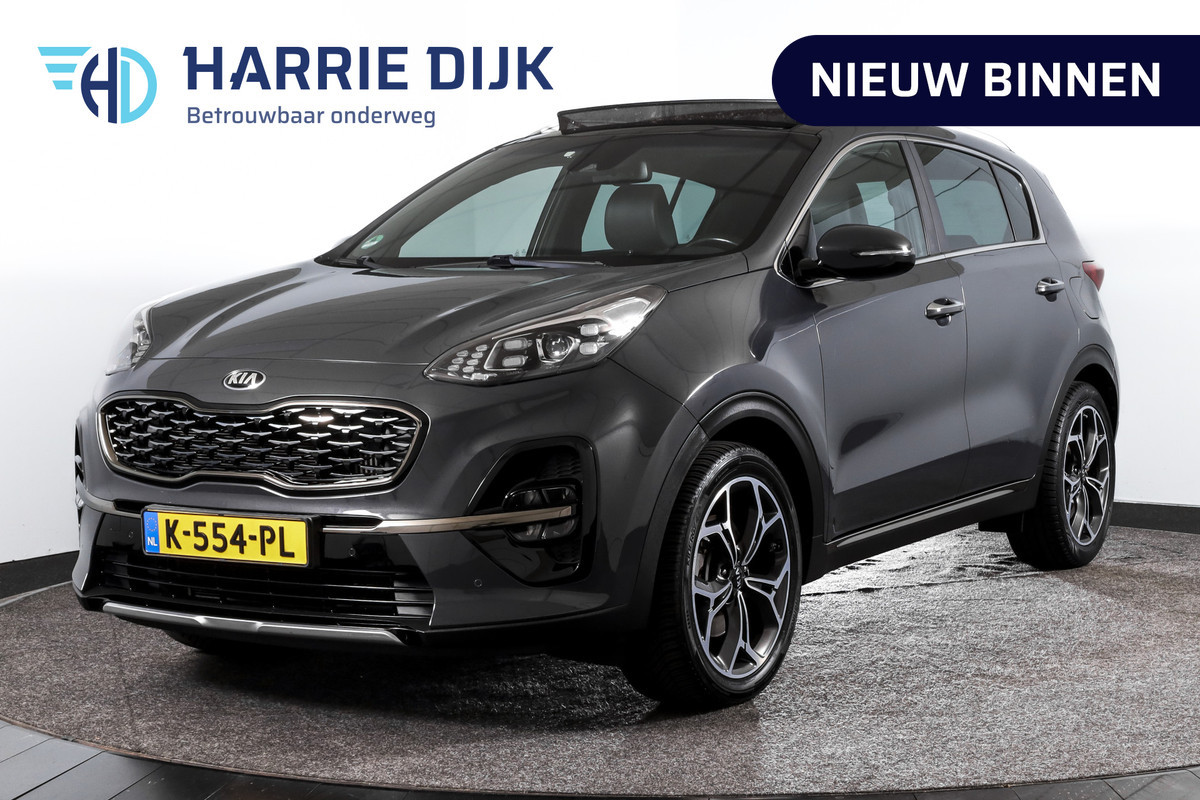 Kia Sportage 1.6 T-GDI 177 PK GT-Line - automaat | S/K-Panodak | Cruise | PDC | Camera | NAV+App. Connect | ECC | LM 19" |