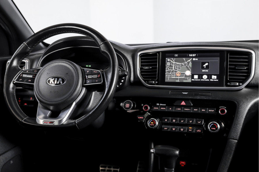 Kia Sportage 1.6 T-GDI 177 PK GT-Line - automaat | S/K-Panodak | Cruise | PDC | Camera | NAV+App. Connect | ECC | LM 19" |