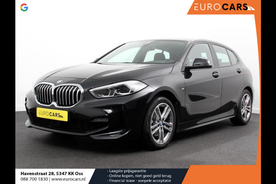 BMW 1-serie 118i M-Sport Climate Control Adeptive cruise control Stoelverwarming LED Parkeersensoren Apple carplay / Andriod auto