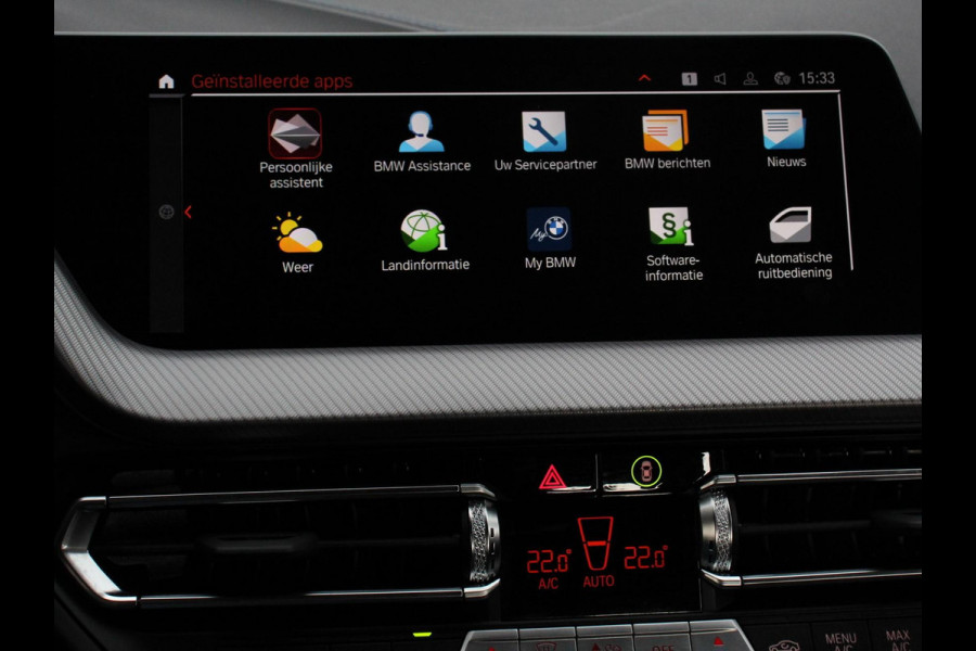 BMW 1-serie 118i M-Sport Climate Control Adeptive cruise control Stoelverwarming LED Parkeersensoren Apple carplay / Andriod auto