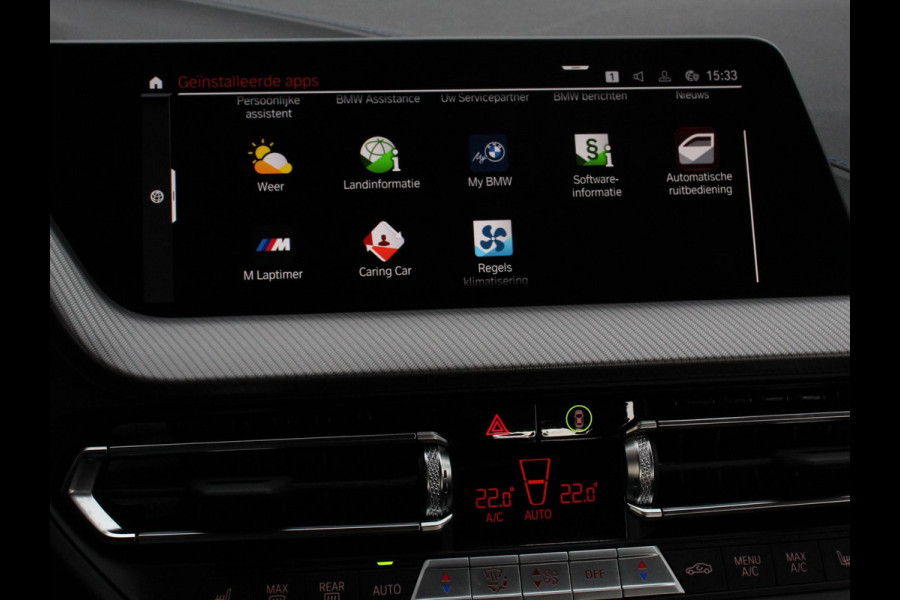 BMW 1-serie 118i M-Sport Climate Control Adeptive cruise control Stoelverwarming LED Parkeersensoren Apple carplay / Andriod auto