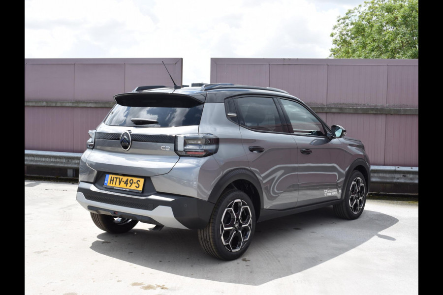 Citroën C3 1.2 Turbo 100pk Max NAVIGATIE & CARPLAY | ACHTERUITRIJCAMERA MET SENSOREN | E.C.C. |