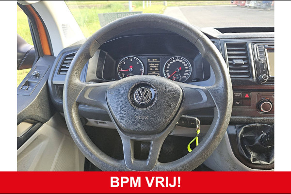 Volkswagen Transporter 2.0 TDI L2H1 DC airco, navi, pdc, trekhaak, 150Pk, Euro6!
