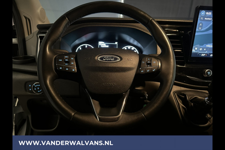 Ford Transit 2.0 TDCI 131pk L4H3 Jumbo Euro6 Airco | Camera | Navigatie | Cruisecontrol | Parkeersensoren | Apple Carplay Android Auto, Bijrijdersbank, 2800kg trekvermogen
