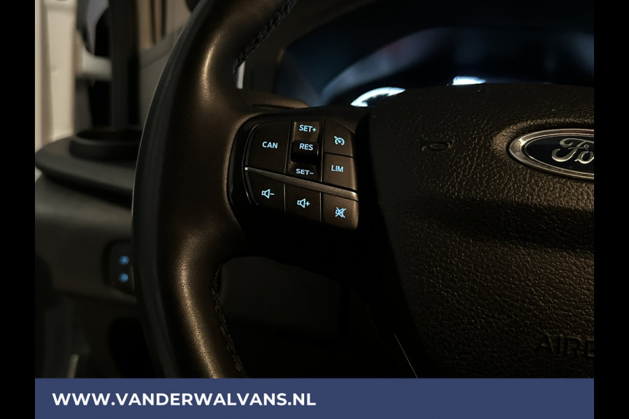 Ford Transit 2.0 TDCI 131pk L4H3 Jumbo Euro6 Airco | Camera | Navigatie | Cruisecontrol | Parkeersensoren | Apple Carplay Android Auto, Bijrijdersbank, 2800kg trekvermogen