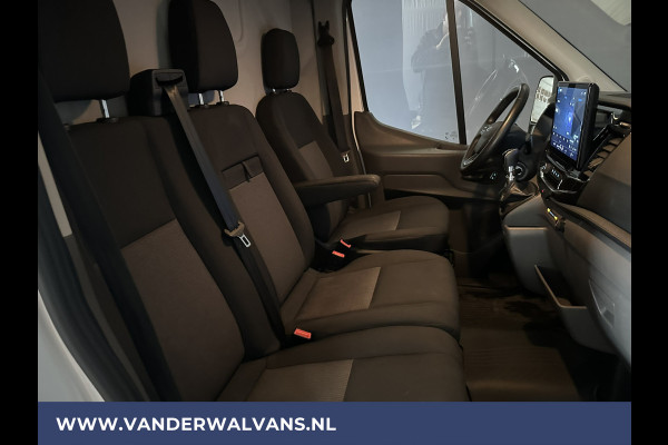 Ford Transit 2.0 TDCI 131pk L4H3 Jumbo Euro6 Airco | Camera | Navigatie | Cruisecontrol | Parkeersensoren | Apple Carplay Android Auto, Bijrijdersbank, 2800kg trekvermogen