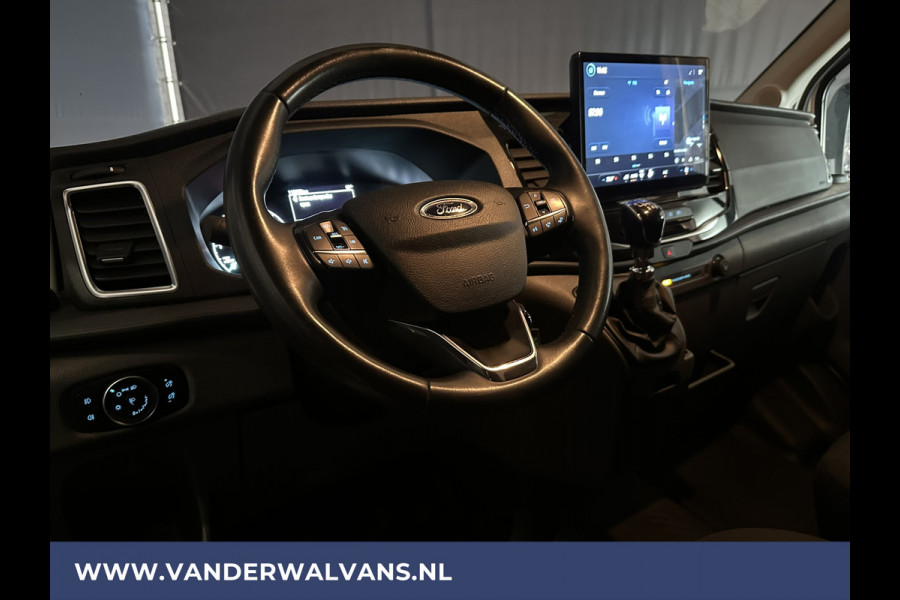 Ford Transit 2.0 TDCI 131pk L4H3 Jumbo Euro6 Airco | Camera | Navigatie | Cruisecontrol | Parkeersensoren | Apple Carplay Android Auto, Bijrijdersbank, 2800kg trekvermogen