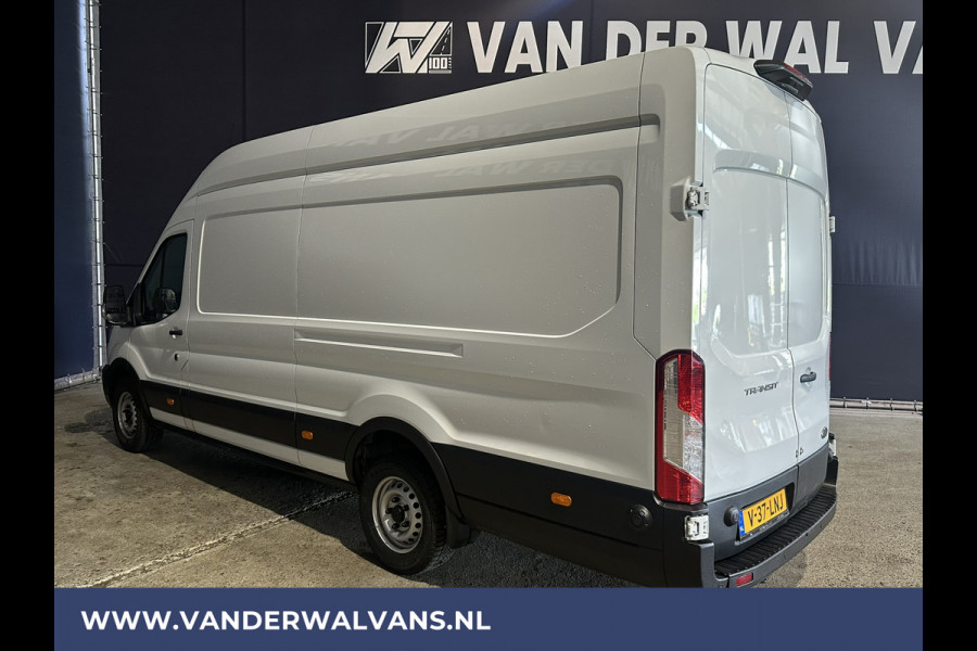 Ford Transit 2.0 TDCI 131pk L4H3 Jumbo Euro6 Airco | Camera | Navigatie | Cruisecontrol | Parkeersensoren | Apple Carplay Android Auto, Bijrijdersbank, 2800kg trekvermogen