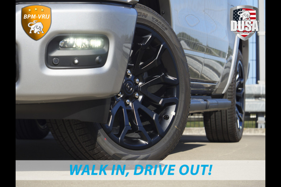 Dodge Ram | 1500 | Laramie | Sport | 3.0L I6 Hurricane | Crew Cab | 4X4 | BPM-VRIJ | Panorama | 12-inch Touchscreen | SPORT Getoonde accessoires zijn verkrijgbaar tegen meerprijs