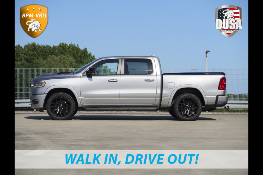 Dodge Ram | 1500 | Laramie | Sport | 3.0L I6 Hurricane | Crew Cab | 4X4 | BPM-VRIJ | Panorama | 12-inch Touchscreen | SPORT Getoonde accessoires zijn verkrijgbaar tegen meerprijs