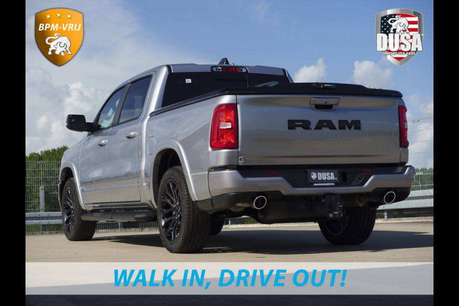 Dodge Ram | 1500 | Laramie | Sport | 3.0L I6 Hurricane | Crew Cab | 4X4 | BPM-VRIJ | Panorama | 12-inch Touchscreen | SPORT Getoonde accessoires zijn verkrijgbaar tegen meerprijs
