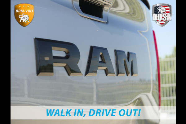 Dodge Ram | 1500 | Laramie | Sport | 3.0L I6 Hurricane | Crew Cab | 4X4 | BPM-VRIJ | Panorama | 12-inch Touchscreen | SPORT Getoonde accessoires zijn verkrijgbaar tegen meerprijs