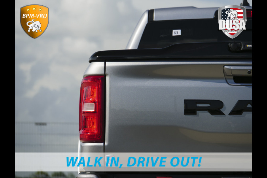 Dodge Ram | 1500 | Laramie | Sport | 3.0L I6 Hurricane | Crew Cab | 4X4 | BPM-VRIJ | Panorama | 12-inch Touchscreen | SPORT Getoonde accessoires zijn verkrijgbaar tegen meerprijs