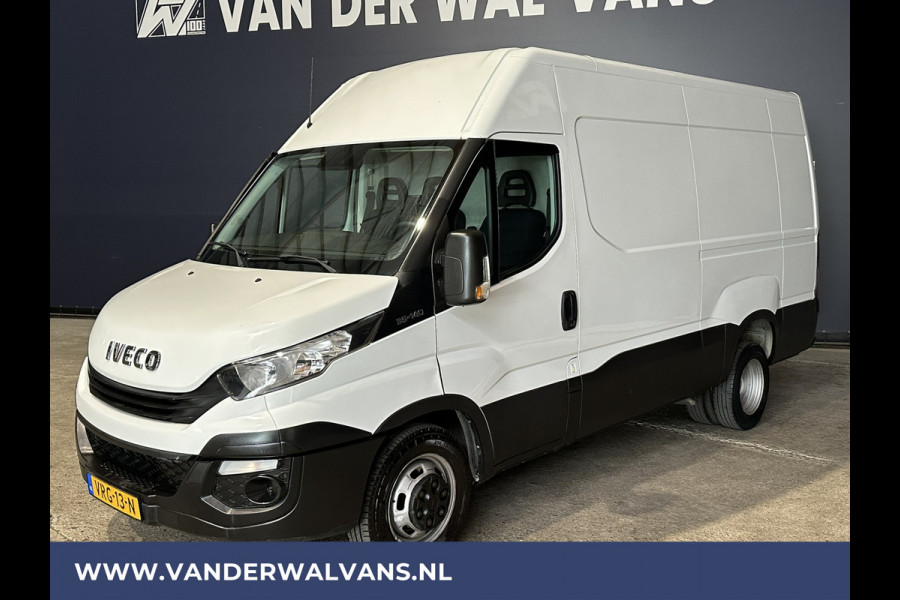 Iveco Daily 35C14V 136pk L2H2 Dubbel Lucht Euro6 Airco | 3500kg trekhaak | Cruisecontrol | Chauffeursstoel Bijrijdersbank
