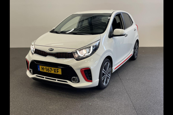 Kia Picanto 1.0 MPi GT-Line Navigatie Apple Carplay/Android Auto Camera Climate Control Leder Lichtmetalen velgen Getinte ramen