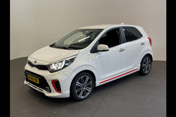 Kia Picanto 1.0 MPi GT-Line Navigatie Apple Carplay/Android Auto Camera Climate Control Leder Lichtmetalen velgen Getinte ramen