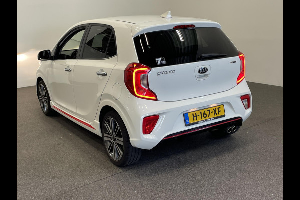 Kia Picanto 1.0 MPi GT-Line Navigatie Apple Carplay/Android Auto Camera Climate Control Leder Lichtmetalen velgen Getinte ramen