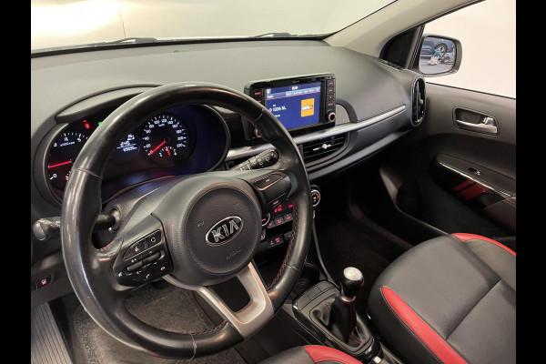 Kia Picanto 1.0 MPi GT-Line Navigatie Apple Carplay/Android Auto Camera Climate Control Leder Lichtmetalen velgen Getinte ramen