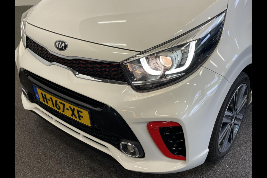 Kia Picanto 1.0 MPi GT-Line Navigatie Apple Carplay/Android Auto Camera Climate Control Leder Lichtmetalen velgen Getinte ramen