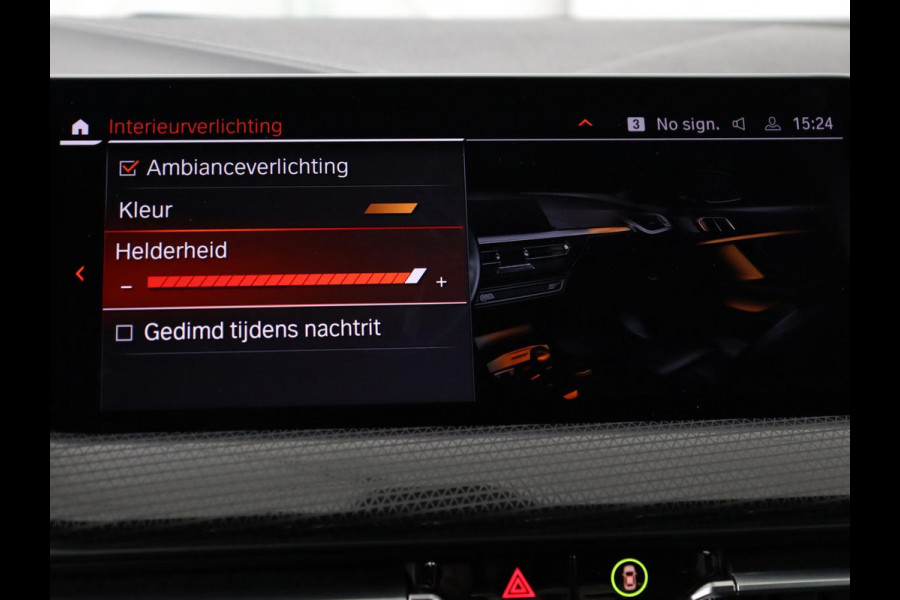 BMW 1-serie 118i M Sport | Trekhaak | Carplay | Navigatie | Sportstoelen | Half leder | Full LED | Climate control | Parkeerhulp