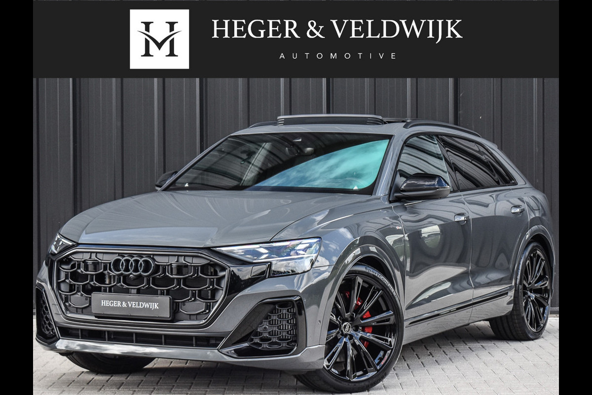 Audi Q8 60 TFSI e QUATTRO PRO LINE S COMPETITION | PANORAMADAK | BANG & OLUFSEN ADVANCED | S-SEATS | CARBON INLEG | HEAD-UP | 360 CAMERA Audi Q8 60 TFSI e QUATTRO PRO LINE S COMPETITION | PANORAMADAK | BANG & OLUFSEN ADVANCED | S-SEATS | CARBON INLEG | HEAD-UP | 360 CAMERA