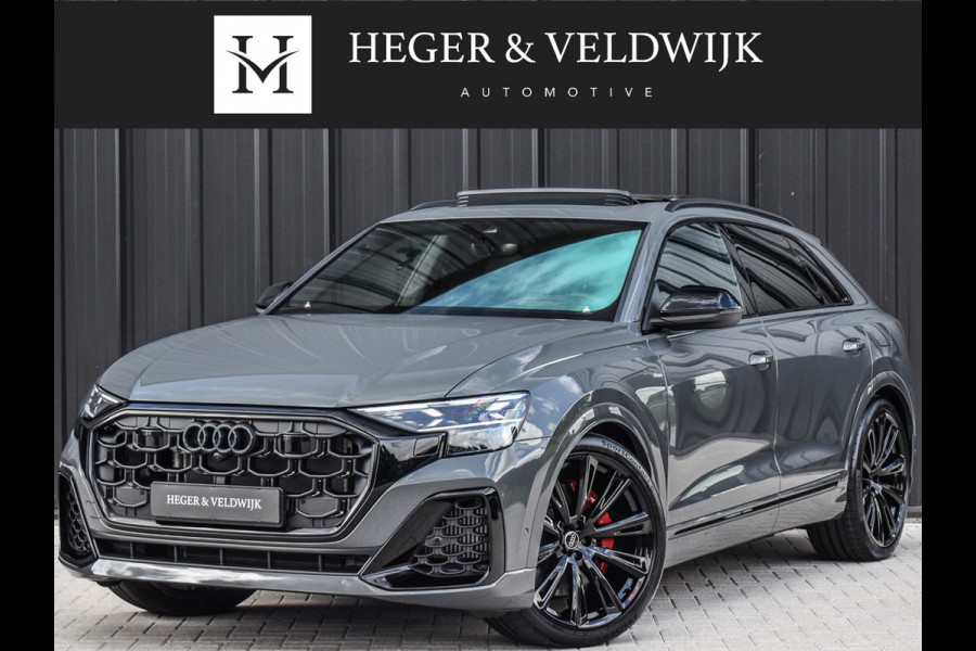 Audi Q8 60 TFSI e QUATTRO PRO LINE S COMPETITION | PANORAMADAK | BANG & OLUFSEN ADVANCED | S-SEATS | CARBON INLEG | HEAD-UP | 360 CAMERA