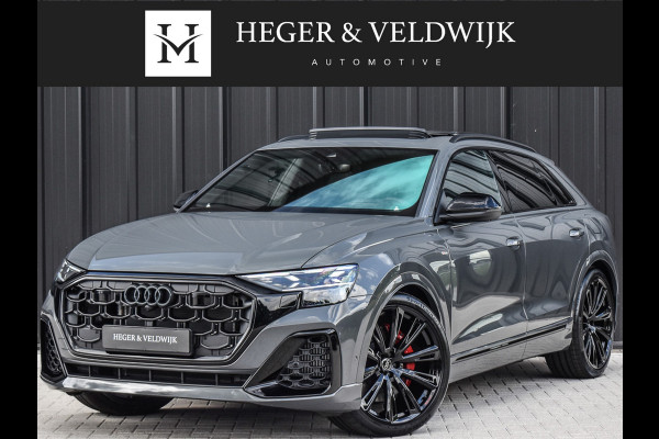 Audi Q8 60 TFSI e QUATTRO PRO LINE S COMPETITION | PANORAMADAK | BANG & OLUFSEN ADVANCED | S-SEATS | CARBON INLEG | HEAD-UP | 360 CAMERA
