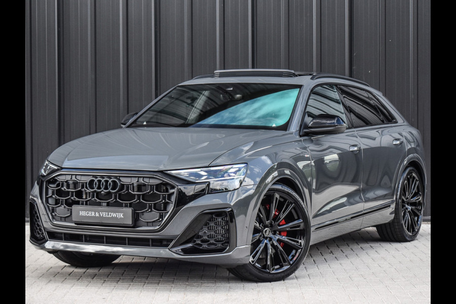 Audi Q8 60 TFSI e QUATTRO PRO LINE S COMPETITION | PANORAMADAK | BANG & OLUFSEN ADVANCED | S-SEATS | CARBON INLEG | HEAD-UP | 360 CAMERA