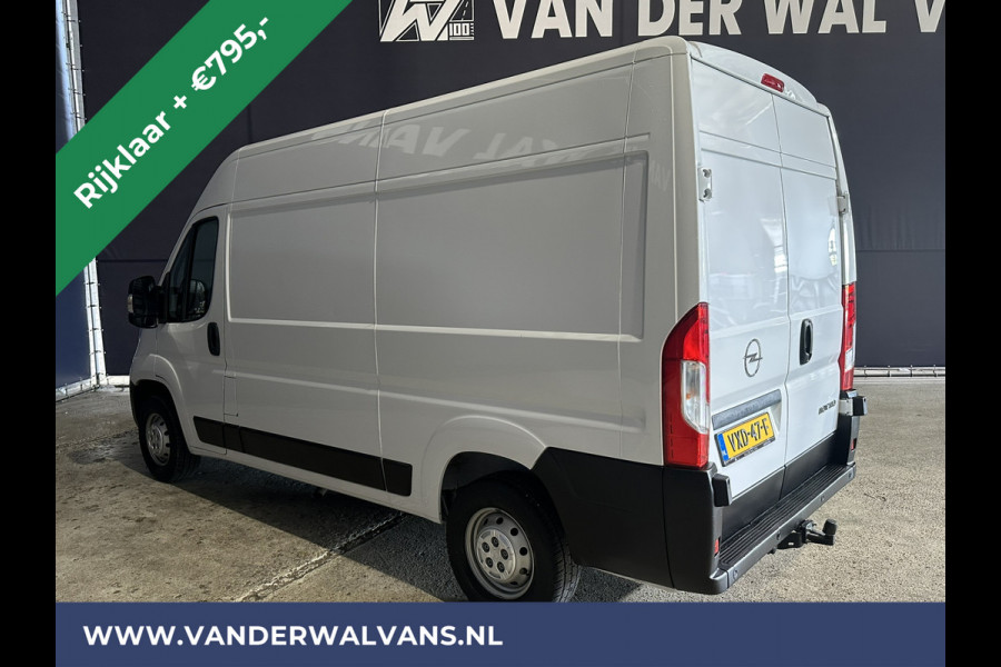 Opel Movano 2.2D 120pk L2H2 *Rijklaar Direct Rijden* Euro6 BPM VRIJ Airco | 2500kg Trekhaak | Apple Carplay | Cruisecontrol Android Auto, Parkeersensoren, Bijrijdersbank