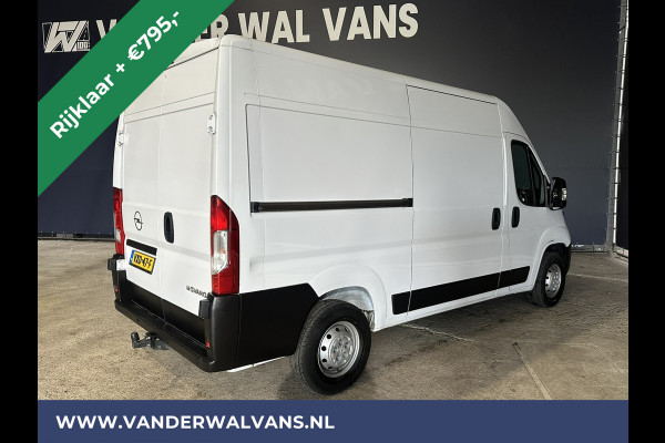 Opel Movano 2.2D 120pk L2H2 *Rijklaar Direct Rijden* Euro6 BPM VRIJ Airco | 2500kg Trekhaak | Apple Carplay | Cruisecontrol Android Auto, Parkeersensoren, Bijrijdersbank
