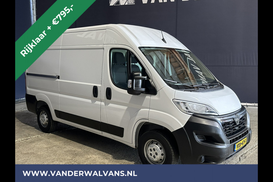Opel Movano 2.2D 120pk L2H2 *Rijklaar Direct Rijden* Euro6 BPM VRIJ Airco | 2500kg Trekhaak | Apple Carplay | Cruisecontrol Android Auto, Parkeersensoren, Bijrijdersbank