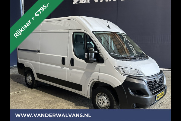 Opel Movano 2.2D 120pk L2H2 *Rijklaar Direct Rijden* Euro6 BPM VRIJ Airco | 2500kg Trekhaak | Apple Carplay | Cruisecontrol Android Auto, Parkeersensoren, Bijrijdersbank