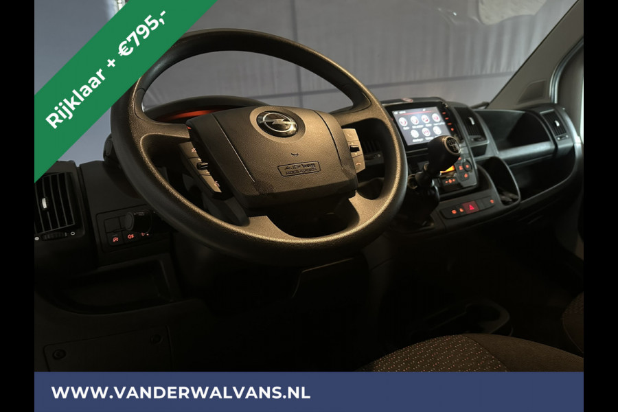 Opel Movano 2.2D 120pk L2H2 *Rijklaar Direct Rijden* Euro6 BPM VRIJ Airco | 2500kg Trekhaak | Apple Carplay | Cruisecontrol Android Auto, Parkeersensoren, Bijrijdersbank