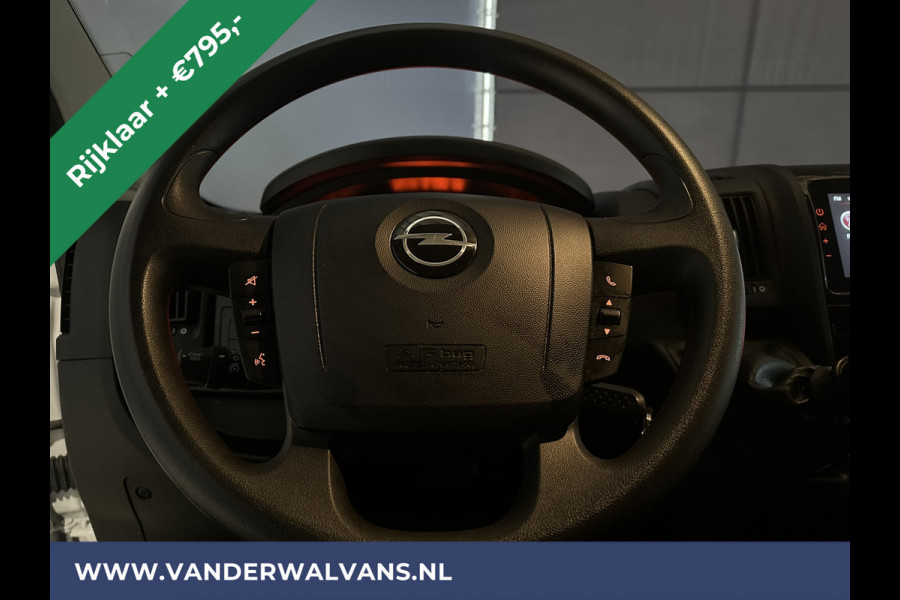 Opel Movano 2.2D 120pk L2H2 *Rijklaar Direct Rijden* Euro6 BPM VRIJ Airco | 2500kg Trekhaak | Apple Carplay | Cruisecontrol Android Auto, Parkeersensoren, Bijrijdersbank