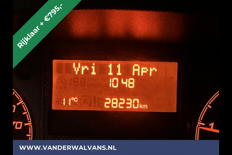Opel Movano 2.2D 120pk L2H2 *Rijklaar Direct Rijden* Euro6 BPM VRIJ Airco | 2500kg Trekhaak | Apple Carplay | Cruisecontrol Android Auto, Parkeersensoren, Bijrijdersbank