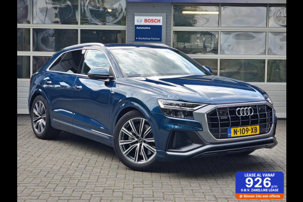Audi Q8 55 TFSI e quattro Pro Line S|Luchtvering|Leer|Trekhaak|67.473KM|