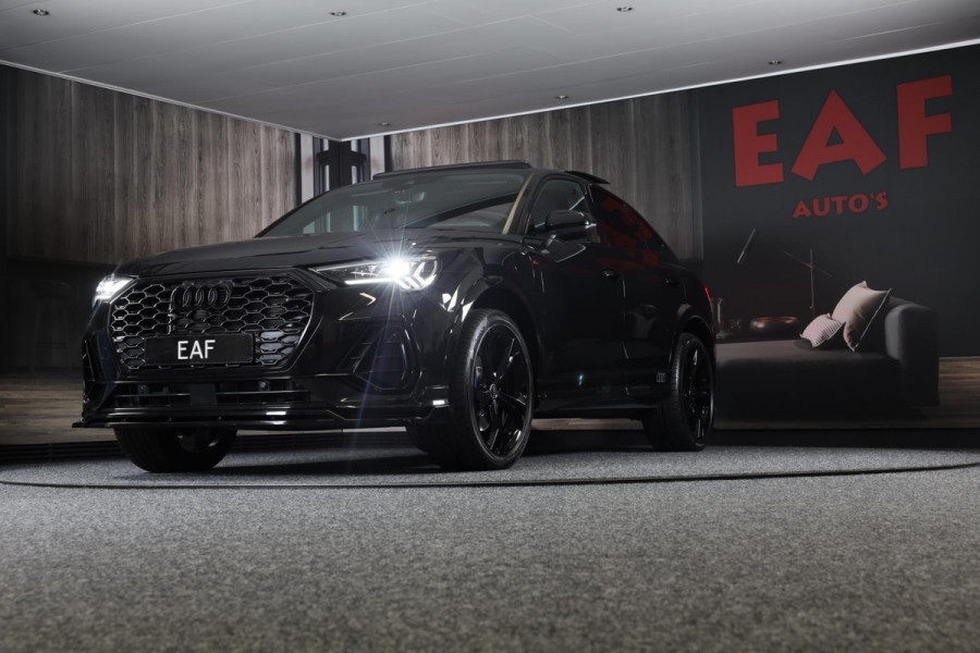 Audi Q3 Sportback 45 TFSI e S Line Competition / Acc / Lane Assist / Dode Hoek Detectie / Open Pano / Led / Virtual Cockpit / Pdc