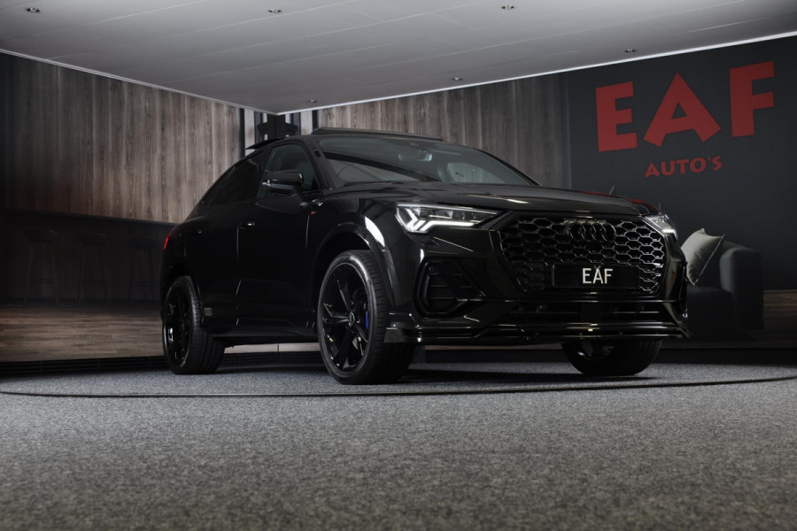 Audi Q3 Sportback 45 TFSI e S Line Competition / Acc / Lane Assist / Dode Hoek Detectie / Open Pano / Led / Virtual Cockpit / Pdc