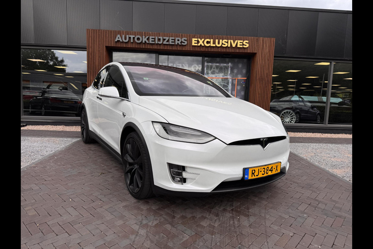 Tesla Model X 100D 6p. Autopilot Carbon Leer 6x Stoelverw. Trekhaak 22''LM Tesla Model X 100D 6p. Autopilot Carbon Leer 6x Stoelverw. Trekhaak 22''LM