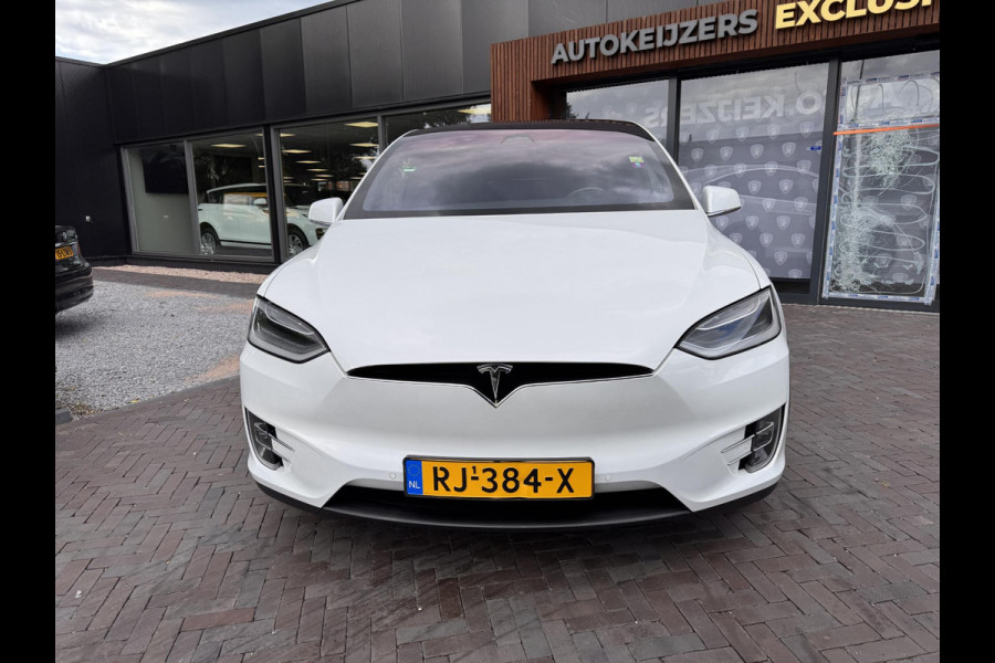 Tesla Model X 100D 6p. Autopilot Carbon Leer 6x Stoelverw. Trekhaak 22''LM
