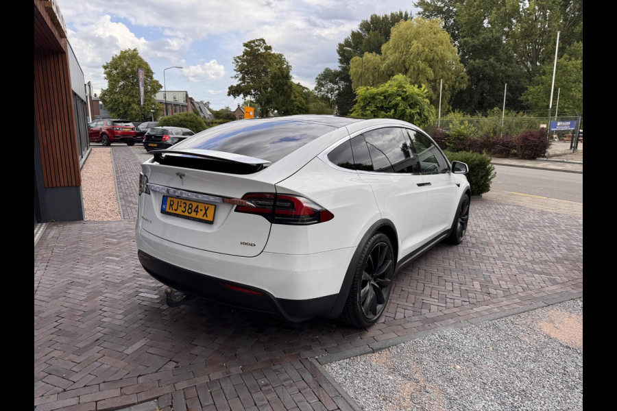 Tesla Model X 100D 6p. Autopilot Carbon Leer 6x Stoelverw. Trekhaak 22''LM