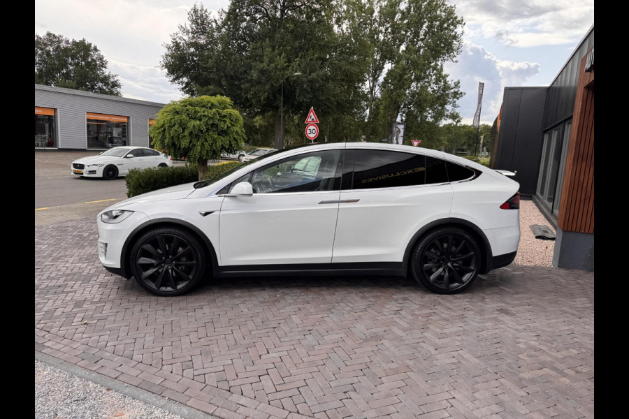Tesla Model X 100D 6p. Autopilot Carbon Leer 6x Stoelverw. Trekhaak 22''LM