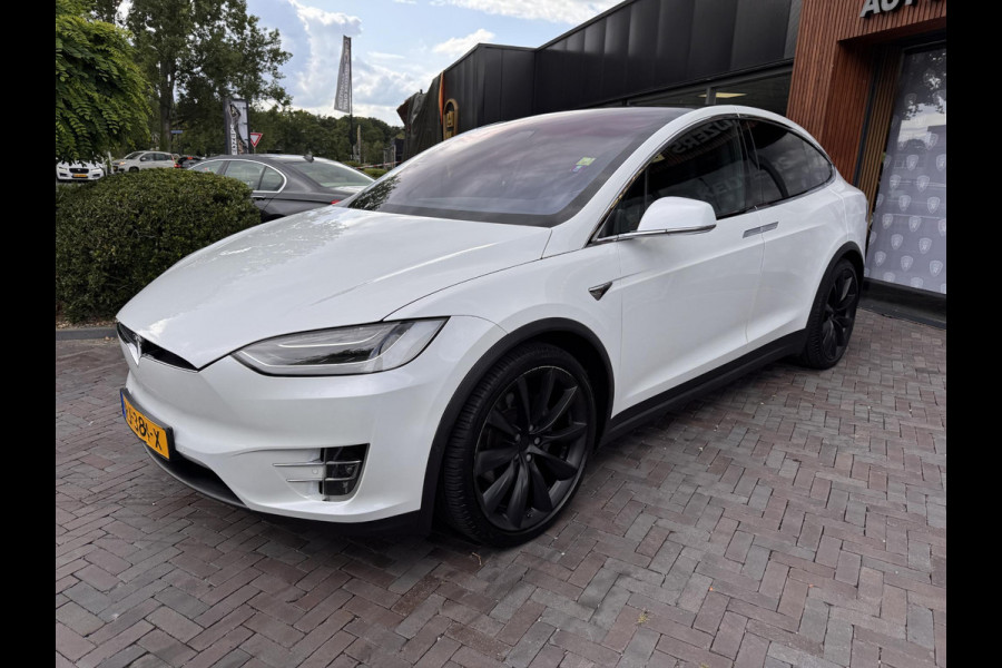 Tesla Model X 100D 6p. Autopilot Carbon Leer 6x Stoelverw. Trekhaak 22''LM